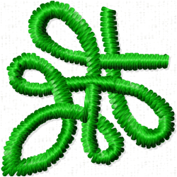 Flowers And Tree Embroidery Design 5